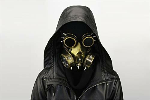 #steampunk https://t.co/4VOdiug8Hp Ulalaza Steampunk Gas Goggles Mask Retro Gothic Punk Zombie Soldiers Skull Mask for Halloween Cosplay Props