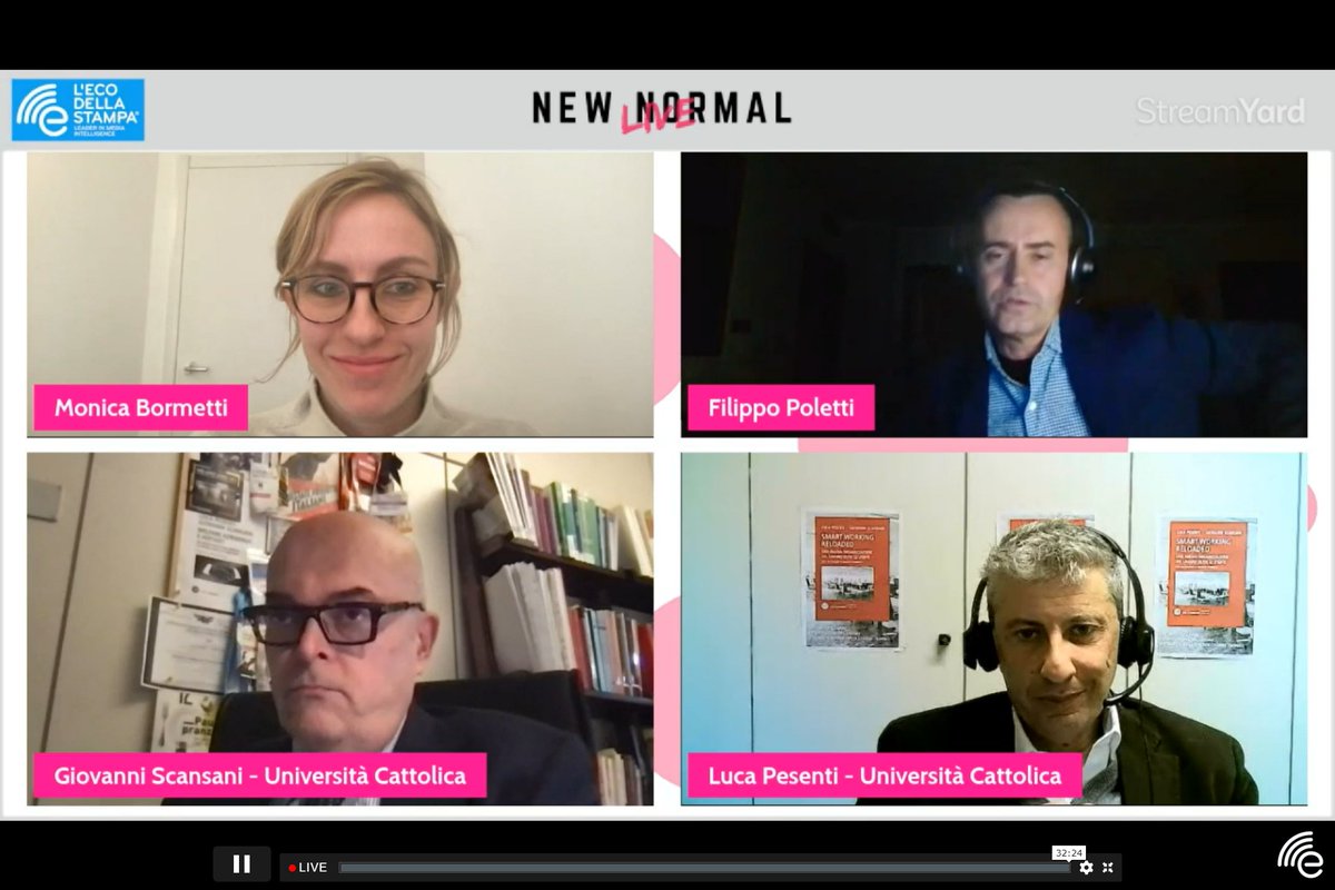 EcoDellaStampa's tweet photo. Arrivederci alla prossima settimana con l’Unione italiana ciechi e tante storie di lavoro straordinarie.
Buon #smartworking reloaded a tutti!
#NNL #NewNormalLive https://t.co/Rx9RSDeoAX