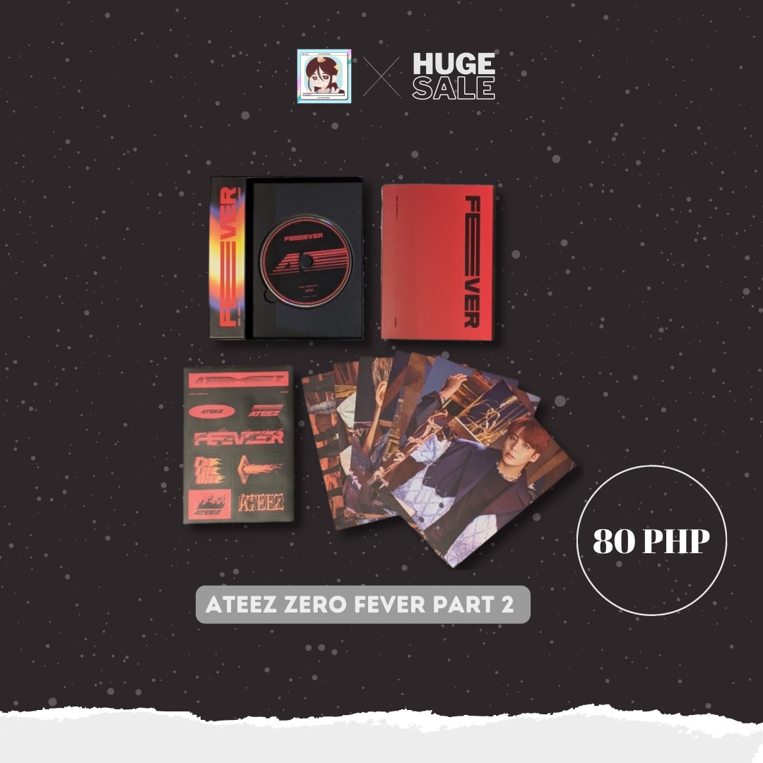 strawberrreix's tweet photo. HUGE SALE ALERT!
HUGE SALE ALERT!
HUGE SALE ALERT!
You can now grab an unsealed ATEEZ - ZERO FEVER PART 2: A & Z Version for only 80 PHP!
Check out now on: https://t.co/V1IZ7WquBB
#sale
#ateez
#atiny
#zerofever https://t.co/KMEGSaotnc