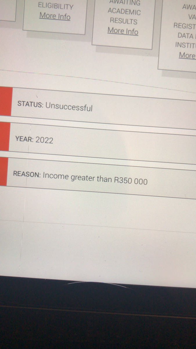LabarisaZ's tweet image. First NSFAS casualty. Where they got the reason is their call. Application forms show death certificate and affidavit of the unemployed.