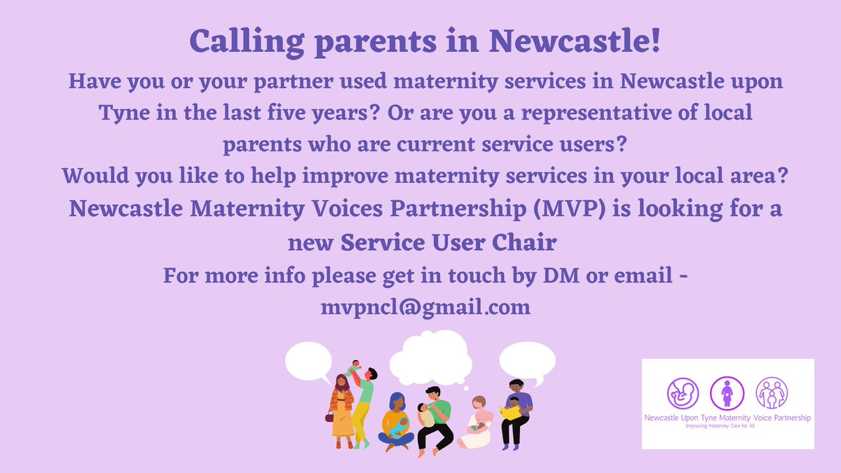 MVPNewcastle (@mvpnewcastle) on Twitter photo We are looking for someone who is passionate about listening to people who use maternity services and working together to drive developments to be our next service-user Chair. <a href="/_ilovelucyp_/">LUCY PATTERSON</a> <a href="/JaneAnd24167350/">Jane Anderson</a> <a href="/AngelouCentre1/">AngelouCentre</a> <a href="/ConnectedVoice_/">Connected Voice</a> <a href="/Teakisi/">Teakisi</a> We are looking for someone who is passionate about listening to people who use maternity services and working together to drive developments to be our next service-user Chair. <a href="/_ilovelucyp_/">LUCY PATTERSON</a> <a href="/JaneAnd24167350/">Jane Anderson</a> <a href="/AngelouCentre1/">AngelouCentre</a> <a href="/ConnectedVoice_/">Connected Voice</a> <a href="/Teakisi/">Teakisi</a>