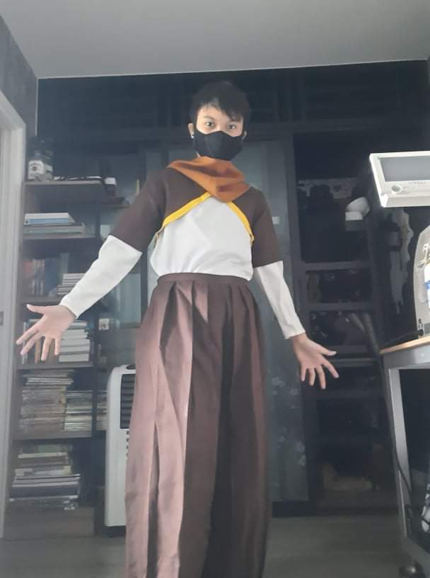August_minner's tweet photo. Cosplay ink sans https://t.co/7z83ho1Imy