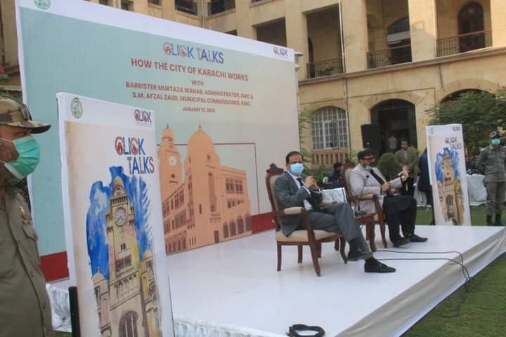 AhmedAl92589154's tweet photo. CLICK & @KmcPakistan hosted an interactive session on "How The City of Karachi Works" for its youth & citizens to better understand the functions of its mechanics through administrative lens.
@murtazawahab1 I @smafzalzaidi
#HamaraShehar #CLICKTALKS #Karachiworks https://t.co/JZS9mNYoHR