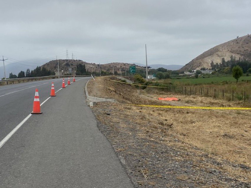 Joven de 25 años ejecutado al borde la carretera cerca de Melipilla. No es netflix, es Chile en el 2022