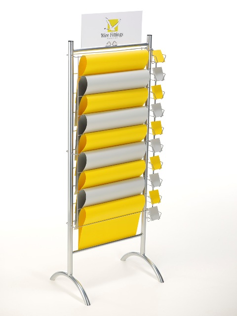 #giftwrap #retail #display - buy online, quick delivery wirefittings.co.uk/collections/gi….  We have #wallracks #floor #spinners and #hooks