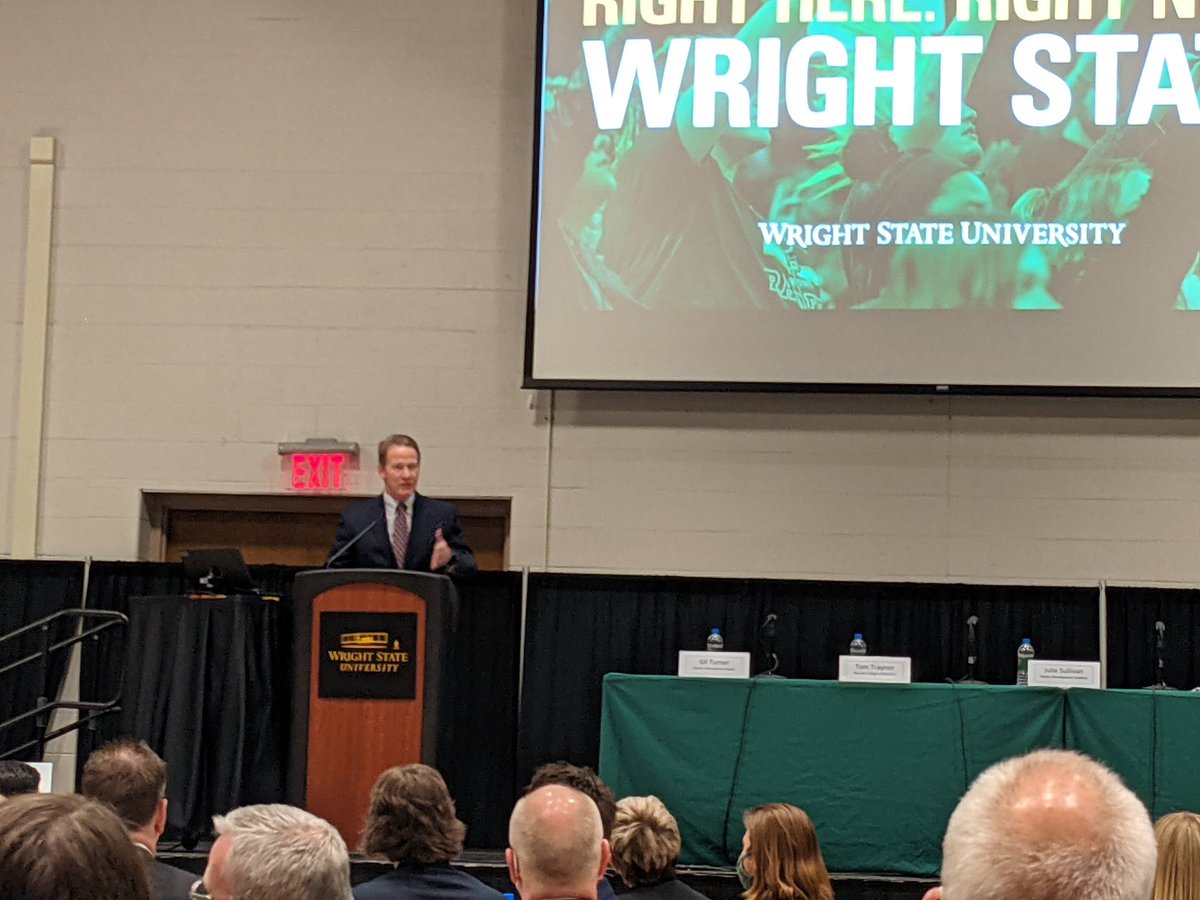 DBJnews's tweet image. Ohio Lt. Gov. Jon Husted gives keynote remarks #DBJEconomicForum