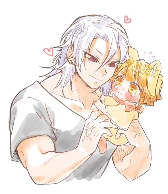 ファンアート描かせていただいた(  ◜௰◝  )❤
ウサチャン可愛いんだァ…

(宇善) 