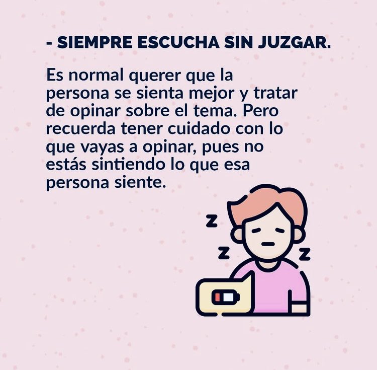 Dztyray's tweet photo. La depresión es un trastorno mental caracterizado por un bajo estado de ánimo, sentimientos de tristeza y abatimiento q afectan mente y cuerpo y que puede conducir al suicido a quien la padece

Comprensión, empatía y respeto

13 de enero
#DiaMundialContraLaDepresion

Cómo ayudar: https://t.co/cbldepGG7k