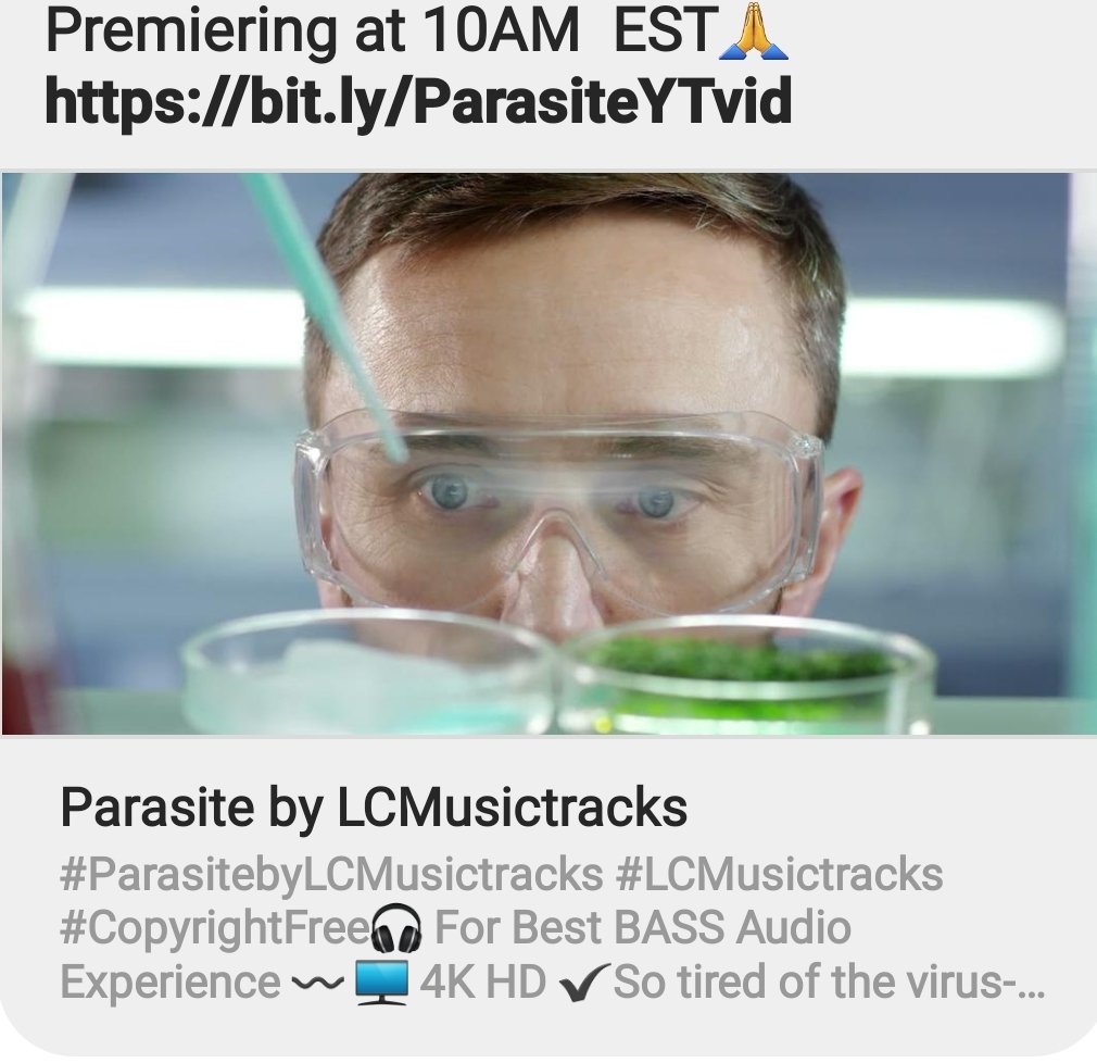 bit.ly/ParasiteYTvid

Hope to see you all there!