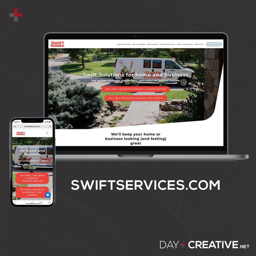 Swift Services + Midtown OKC + swiftservices.com
#BuiltByDayCreative #WhosNext