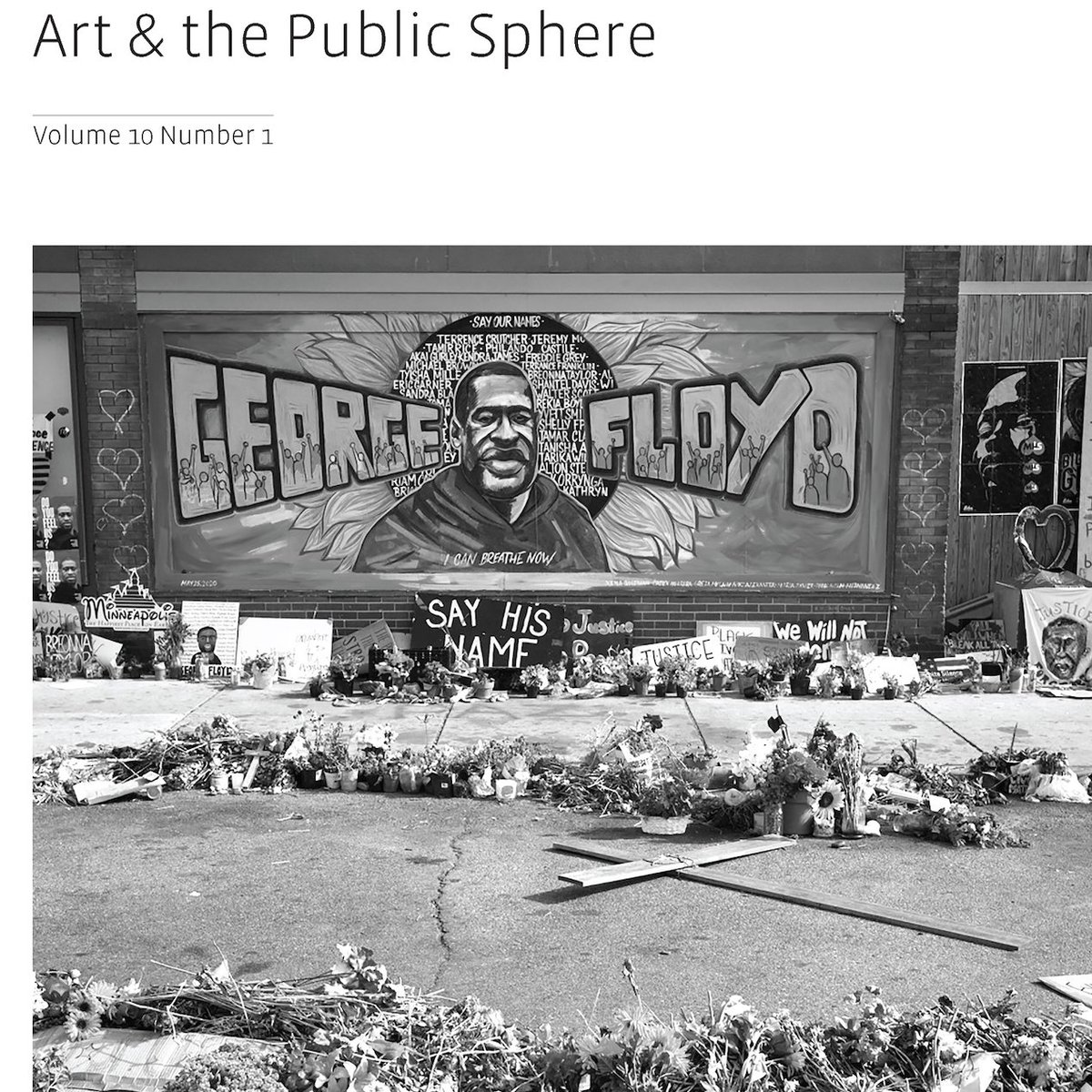 CovUni_CPC's tweet photo. Art & the Public Sphere Journal Volume 10. Number 1🔴
🔴https://t.co/WMY7bZwccn
Edited by @MelJordan14 and Dave Beech🔴
#BLM #publicsphere #TopplingStatues #PullThemDown
#antimonuments #urbanmemory https://t.co/pMzf6XNqhj