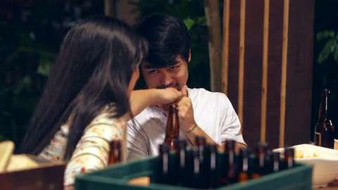 asawanicamila's tweet photo. Couple goals talaga itong DanKay. Kahit sa inuman mag-kabonding #VSHaunting https://t.co/xZkFev4u7E