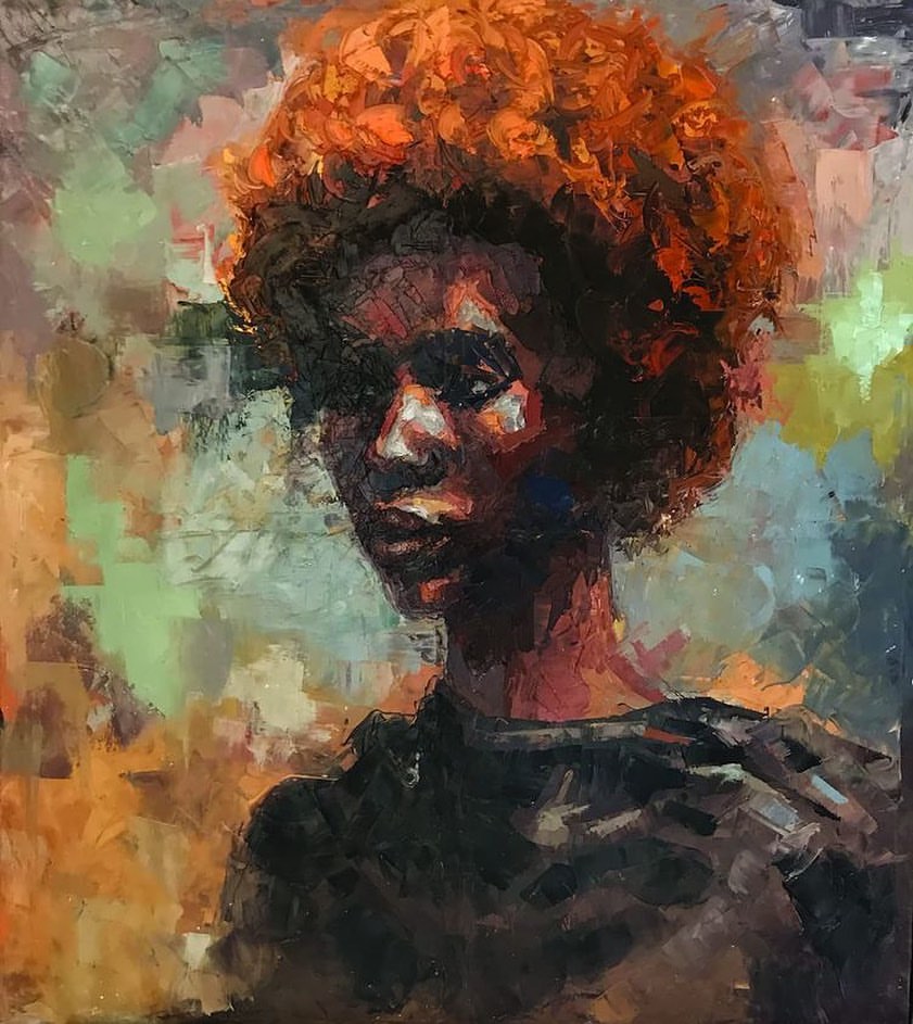 questar1959rep1's tweet photo. @bantu_khaleesi
By @izerechezz at @bandombe_galerie #visualart #artistsoninstagram #artist #figurativepainting #artwork #artoftheday #artofinstagram #artconsultant #artcollections #kenyanart  #africanart  #africanartists #contemporaryart #contemporaryafricanart https://t.co/UXyZLINYjp
