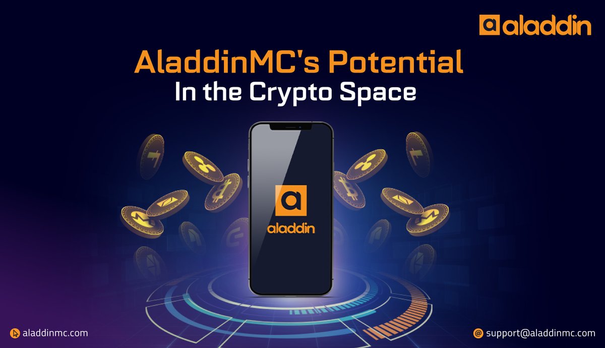 aladdin_wallet's tweet photo. With significant growth📈 in the users in the #crypto space, having a cryptocurrency #wallet is a necessity for everyone. #AladdinMC intends to provide crypto wallets that let users #safely store and access their #cryptocurrencies at any time.

Visit us👉🏻: https://t.co/ur9nRDsftU https://t.co/EByfAU9JgK