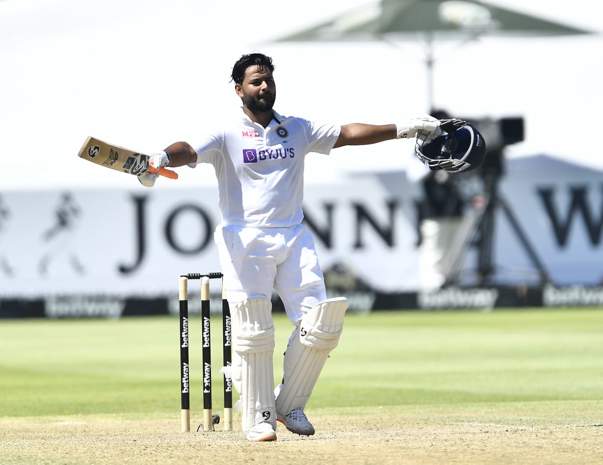 BCCI's tweet photo. 📸📸💯

@RishabhPant17 

#SAvIND https://t.co/yIbfZ2BXhQ