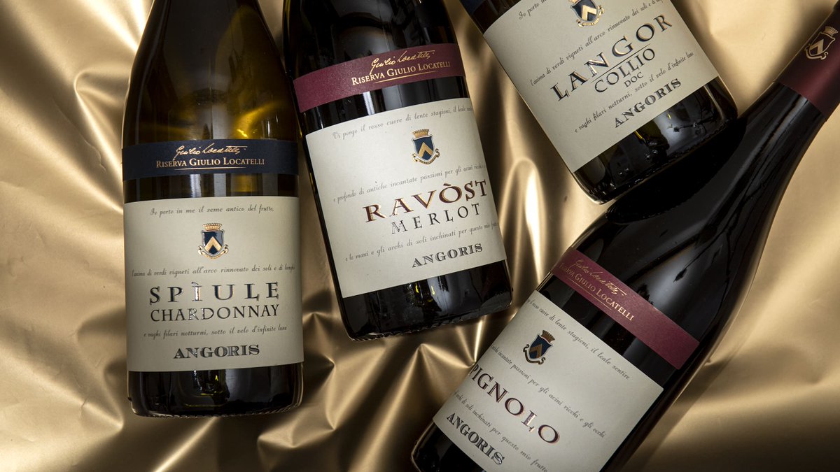 TenutaDiAngoris's tweet photo. L’eleganza dello Spìule Chardonnay dei Colli Orientali, l’armonia del Langor del Collio, la decisione del Ravòst Merlot, l’audacia del Pignolo.

#angoris #tenutadiangoris #cormons #friuli #collio #friuliwines #chardonnay #merlot #pignolo #winetasting #winelover #vino #wine https://t.co/QSuEw7iyPA