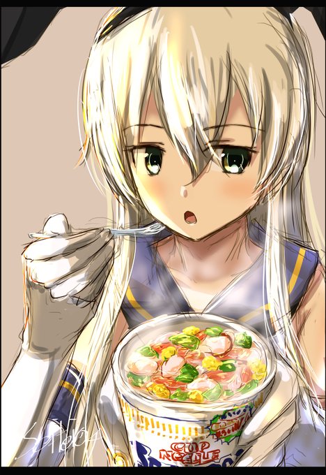 「女の子 麺」のTwitter画像/イラスト(新着)｜21ページ目