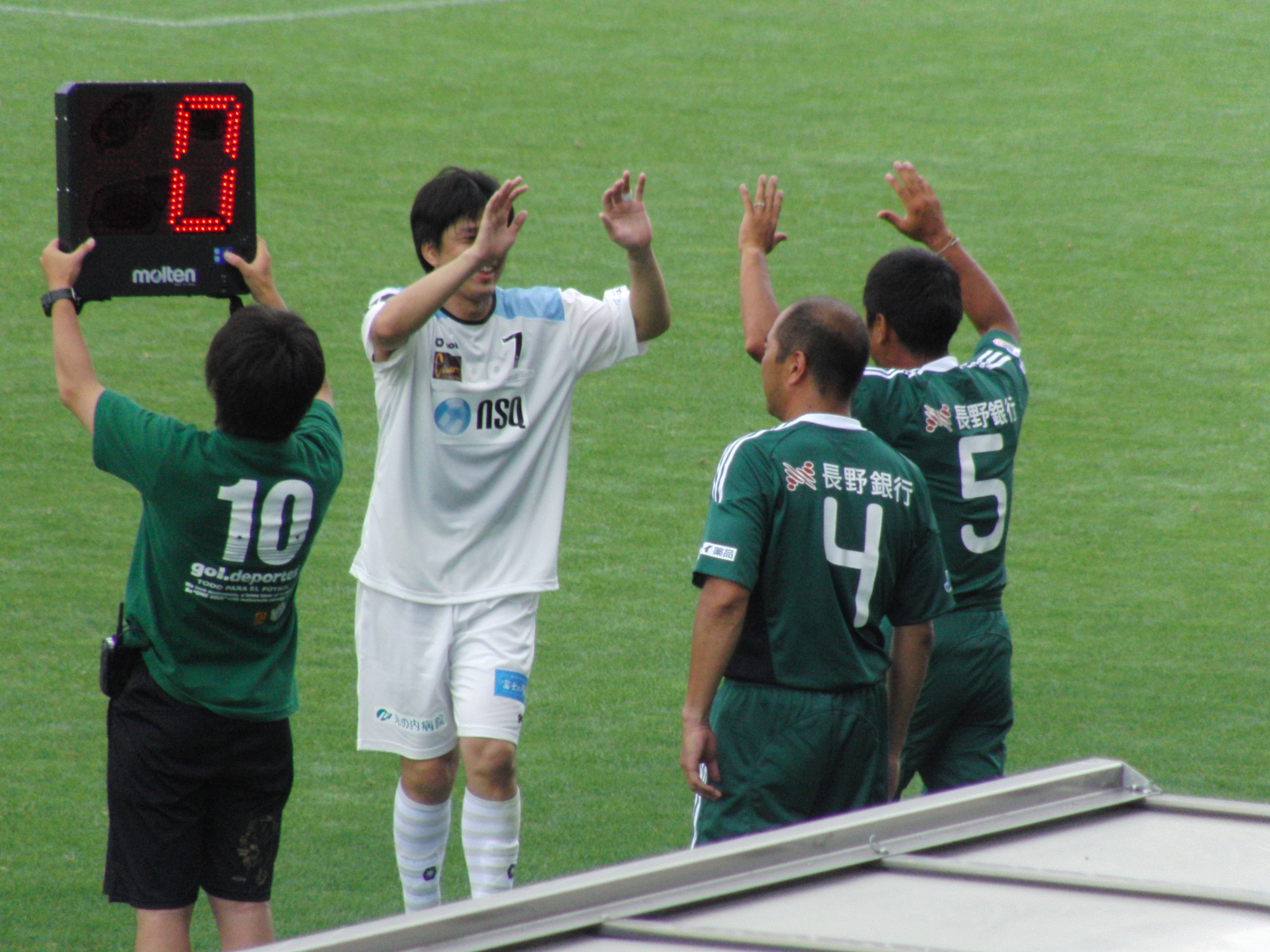 ほた さらに 現監督 前監督 当時監督 スペース山雅 柿本倫明 引退試合 T Co Vbhwgeewwj Twitter