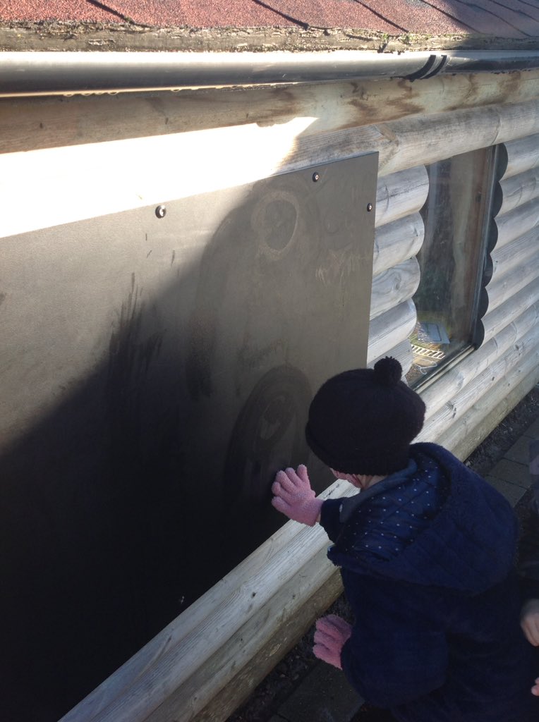 MrsCurtis6's tweet photo. Who knew that when there's a chalk shortage you can draw and write with the rain drips ! @BostonStNic #LetYourLightShine #WritingEverywhere https://t.co/QY6FCjdpsh