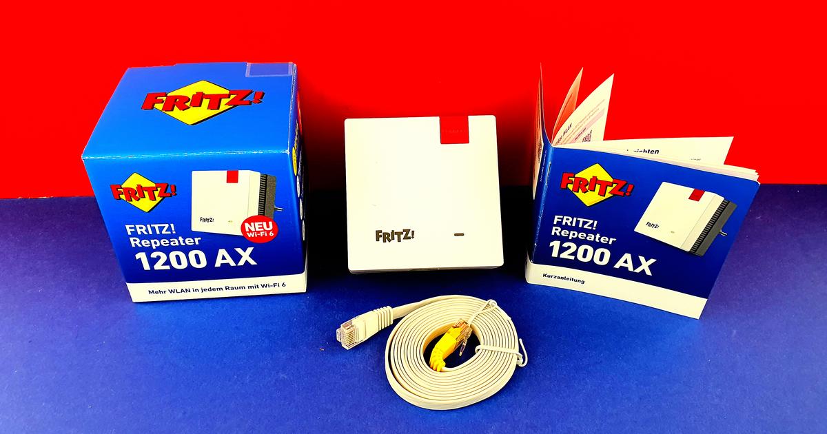 AVM Fritz Repeater 1200 AX im Test: Wifi-6-Repeater vergrößert WLAN-Reichweite dlvr.it/SH3Mdt
