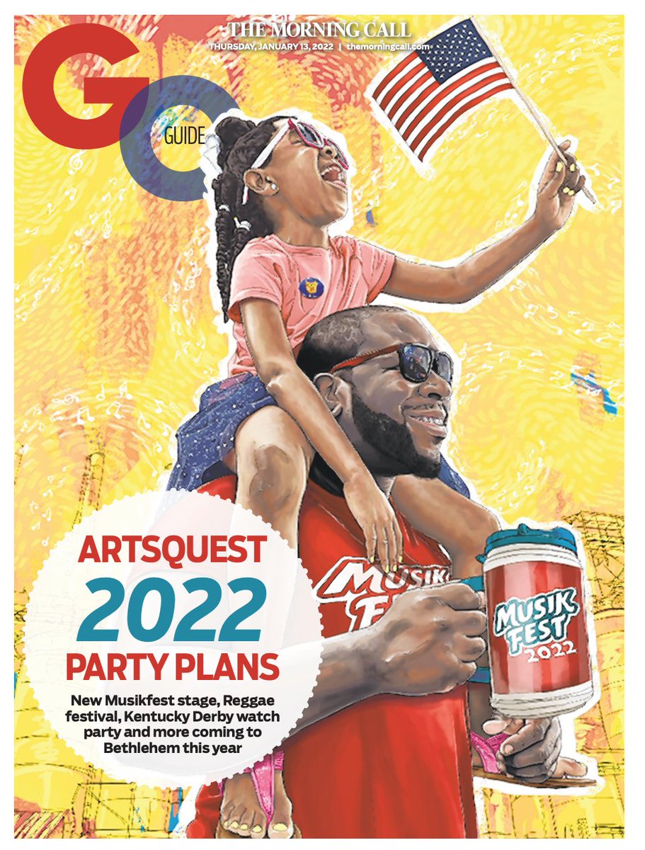 The Morning Call's Thursday GO GUIDE.
Read all about it at mcall.com/entertainment 

Cover story by <a href="/jenwsheehan/">Jennifer W. Sheehan</a> of <a href="/mcall/">The Morning Call</a>: mcall.com/entertainment/…