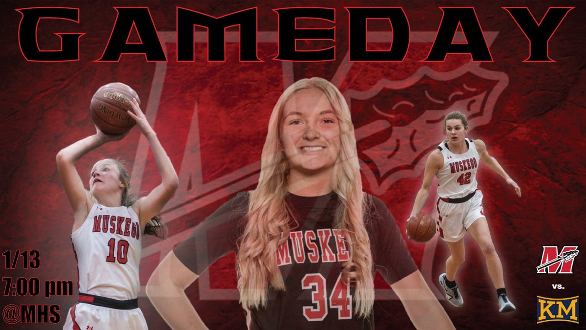 1WarriorMHS's tweet photo. Come out TODAY and support our girls basketball team! They take on Kettle Moraine in an important conference matchup. See you there! #1warrior #mhs #wisconsin #1warrior @MHSIrvine @MhsTheme  @MuskegoNorwaySc https://t.co/oNHEhR7PUh