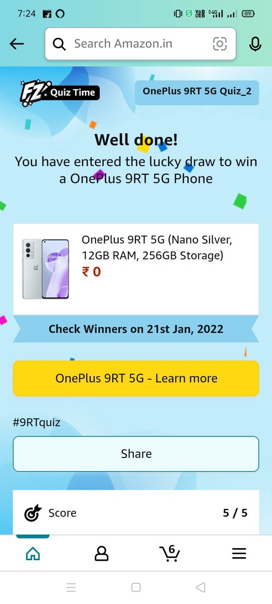 devil32799497's tweet photo. #OnePlus9RT 
#9RTquiz 
#Amazon https://t.co/WVvFrCDU6Y