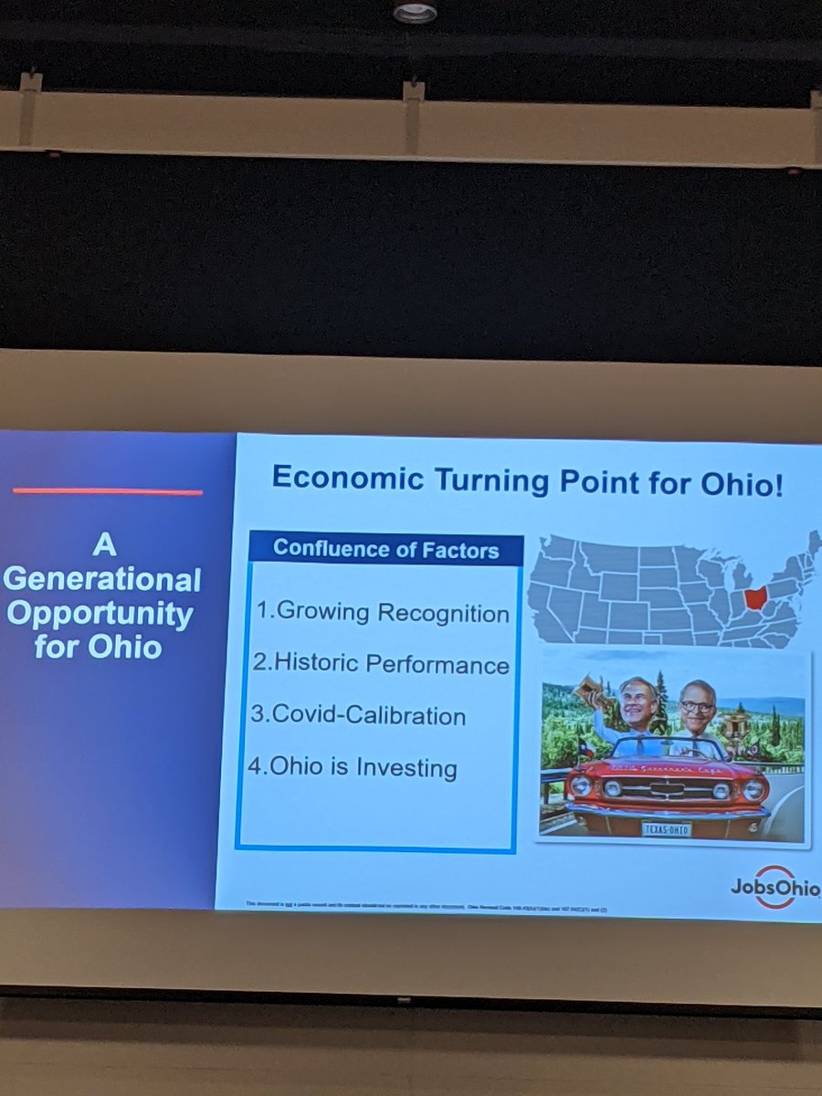 DBJnews's tweet image. .@JobsOhio CEO @nauseef talks about the positives going on in state of Ohio right now #DBJEconomicForum