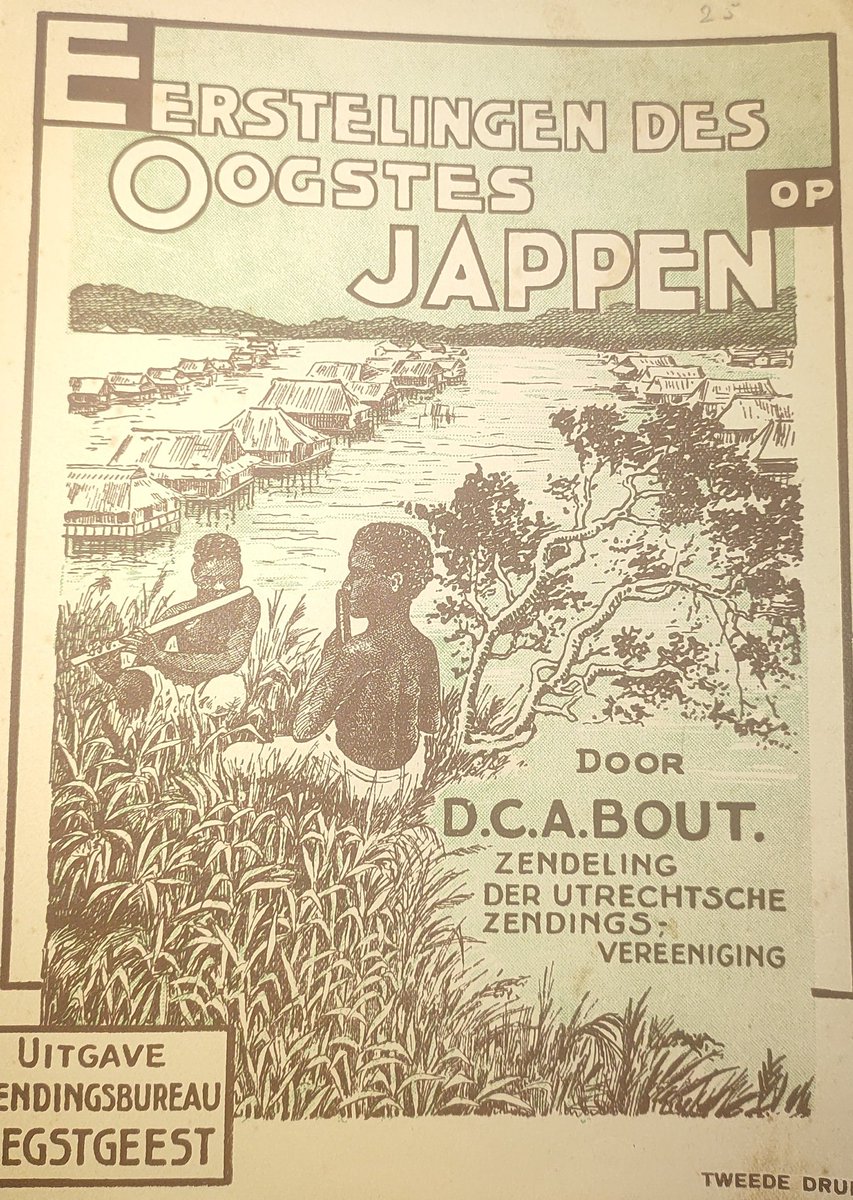 Eerstelingen des oogstes op Jappen, 1930? Zending di Pulau Yapen.