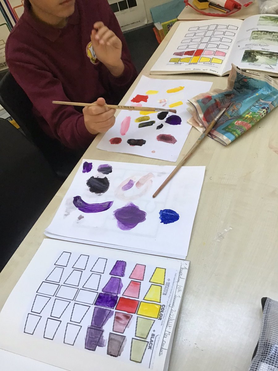 dartonclass7's tweet image. @DartonPrimary #DPS_art tint and shade technique in art today also looking at the effect of complimentary colours 👩‍🎨🎨