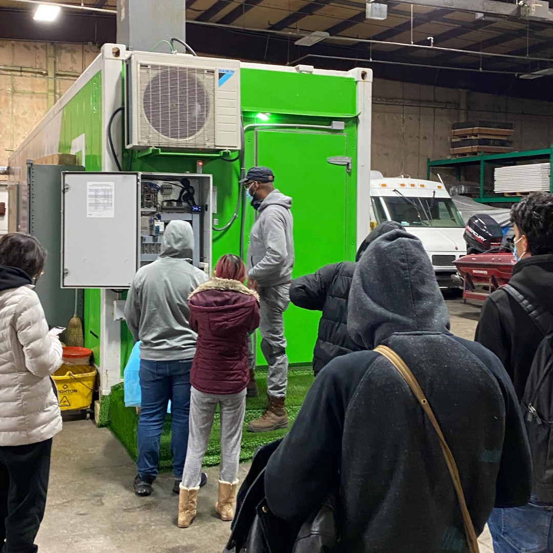 #PPHSSouthBend students visited their current #IndustryPartner Metropolis Greens, an indoor vertical farm growing quality micro & leafy greens inside of Freight Farms shipping containers. We are grateful for our amazing partners within the community!

#PPHS #AuthenticLearning