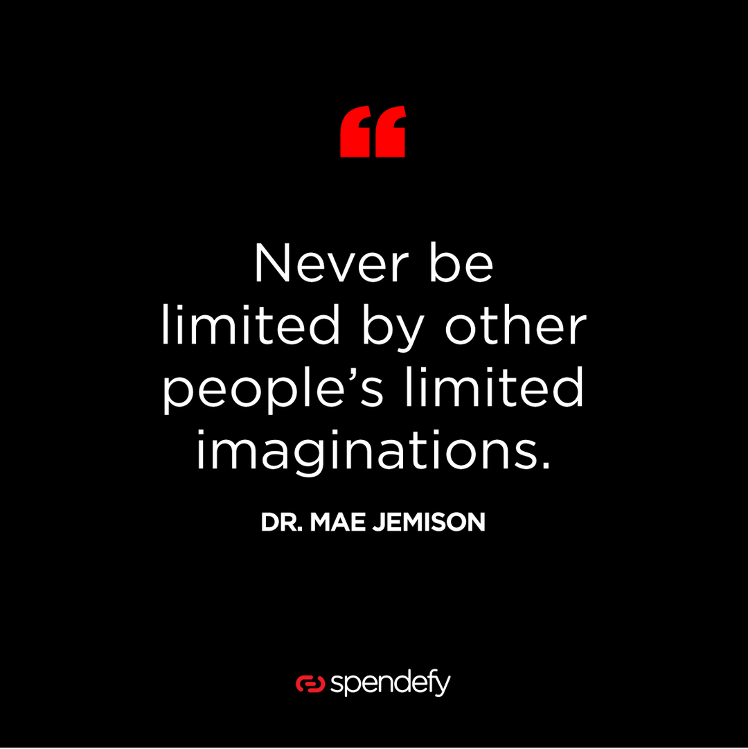 Spendefy's tweet photo. Don't let yourself be limited by others' lack of imagination! January is for dreaming. Think big, write the plan, and conquer your dreams.
#spendefy #spenddifferent #startup #business #blackbusiness #blackownedbusiness #blackowned #buyblack #supportblackbusiness #blackeconomics https://t.co/3bVhv76KvA