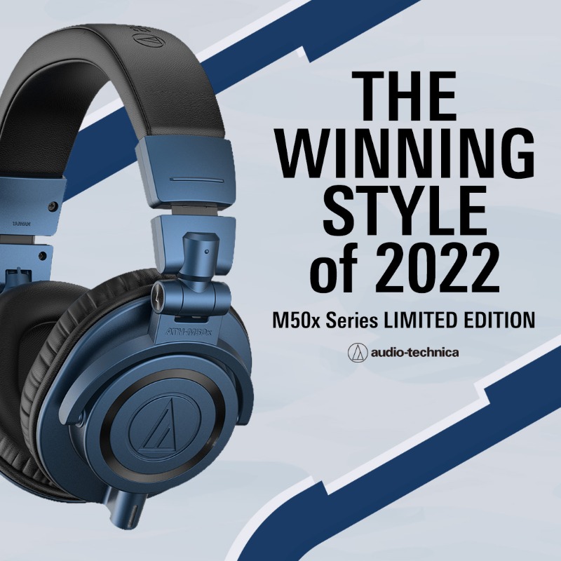 Audio Technica ATH-M50x Limited Edition Deep Sea