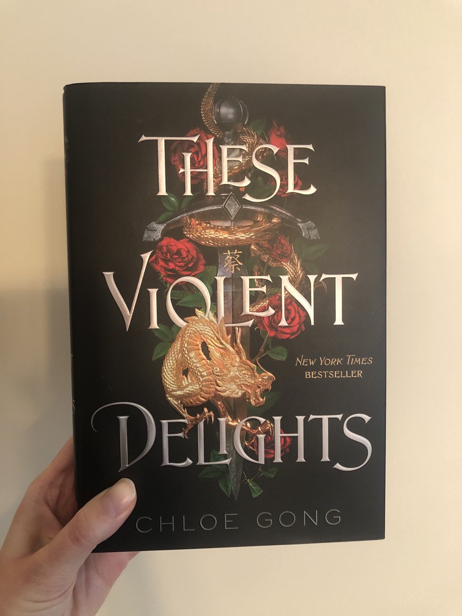 simonteen's tweet photo. Congrats @thechloegong! #TheseViolentDelights is a 
@nytimes bestseller for the 33rd week! https://t.co/ZX4G969qWE