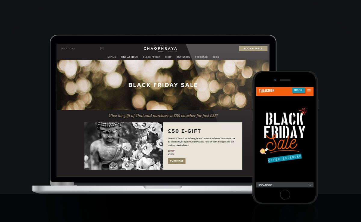 We were delighted with the results of the <a href="/ChaophrayaThai/">Chaophraya Thai</a> Black Friday #digitalmarketing campaign. Are you a restaurant looking to increase your voucher sales? Get in touch #restaurantmarketing #Seehoo #emailmarketing buff.ly/3tkSlSh