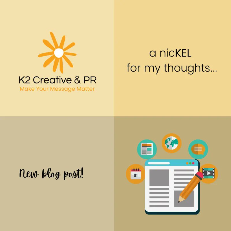 Fresh blog posted on the K2C website. It's a quick read - like 2 minutes. 
buff.ly/3I5wdQ5
How do you create balance in your life?
#K2Creative #K2CreativePR  #MakeYourMessageMatter #ContentCreator #Marketing #Blog #Blogger #Balance #PR #PublicRelations #Pittsburgh