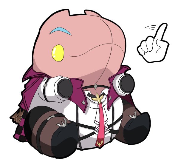 #Luillust鷹嶺ルイ の みがわり の ゆびをふる 