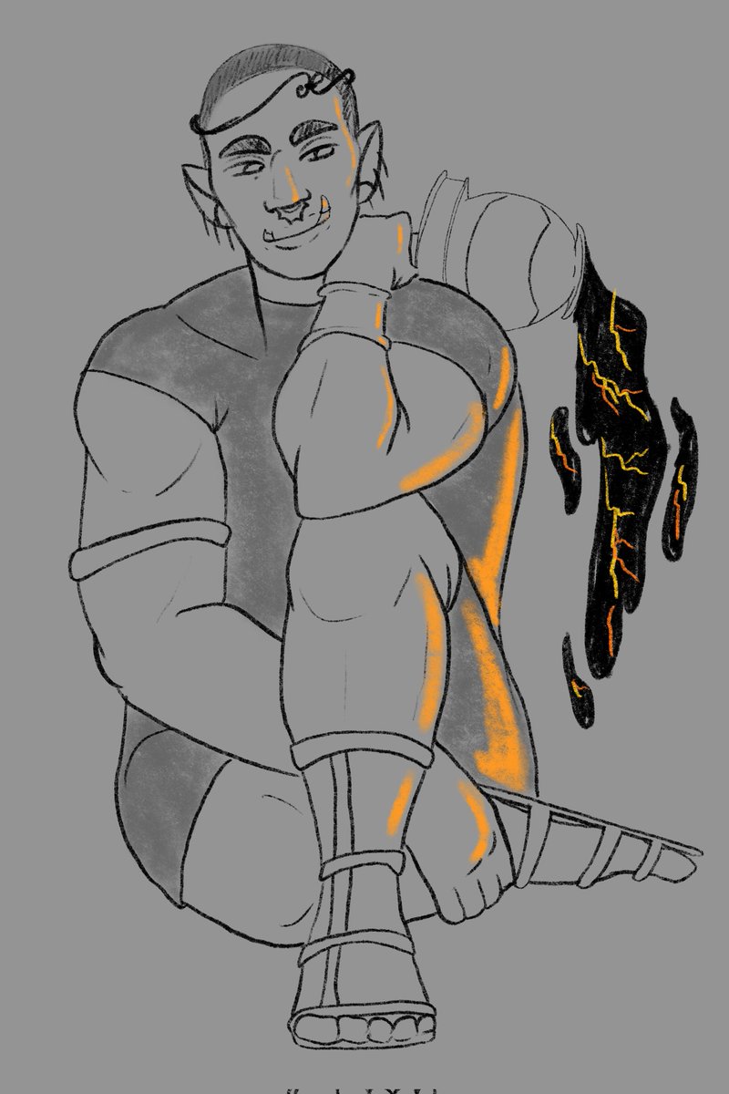 Hi! Welcome! 

I'm Kat and I do art (mostly)!
And also yell about things I'm into (constantly)!

linktr.ee/wholelotofweird