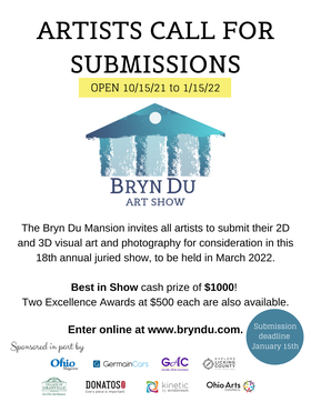 Ohio_Art_League's tweet photo. There's still a few days left to submit to the Bryn Du Art Show.  The call is open through 1/15/22.  Check out their call and guidelines at https://t.co/m8PeALqogo

#fineart #ohioart #art #startwithart #contemporaryart https://t.co/tJK05xYuDK