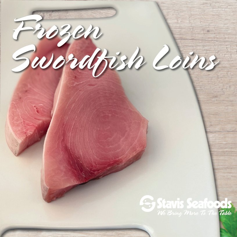 Our frozen Swordfish loins come directly from Chile with a high fat content ensuring optimum moisture when cooked. They are CO treated to retain its natural color, resulting in perfect steaks year-round. Contact us today to order!

(800) 390-5103
https://t.co/F8BVjv5VYN https://t.co/N1VfPqPAHr