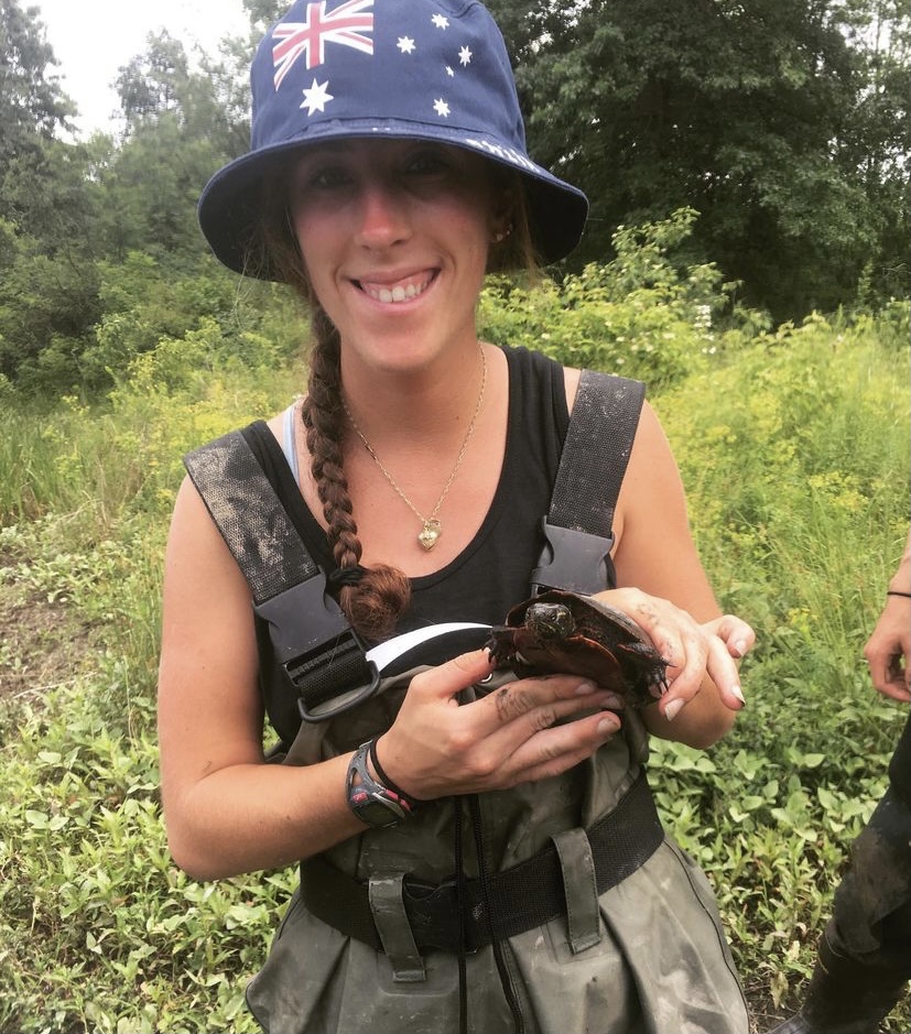 abby_valachovic's tweet photo. I wanted to introduce myself! 👋
I’m Abby, a second-year Masters student at Miami University, where I’m studying the physiology and gene expression of the migratory Gray Catbird. In my free time I also love to run, travel, and walk dogs!🦜🐦🦉 https://t.co/vnxidiKhFl