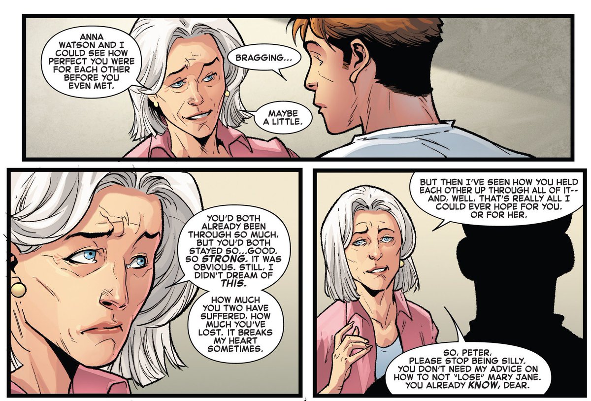 Aunt May always understood the assignmentpic.twitter.com/hw7edgks29. 