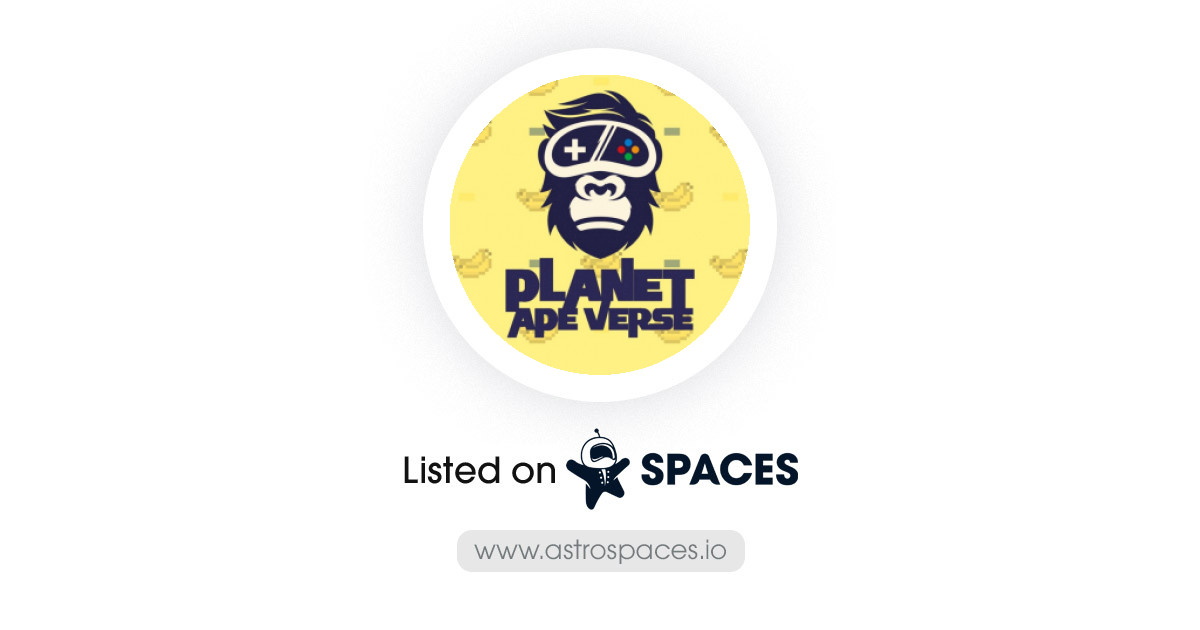 astrospacesio's tweet photo. Welcome to @PlanetApeVerse 🏆

 💎 Join the Planet ape Verse community here:
 https://t.co/00LSZxmuFX

 #altcoin #PAV $PAV https://t.co/nNv24qWPfx