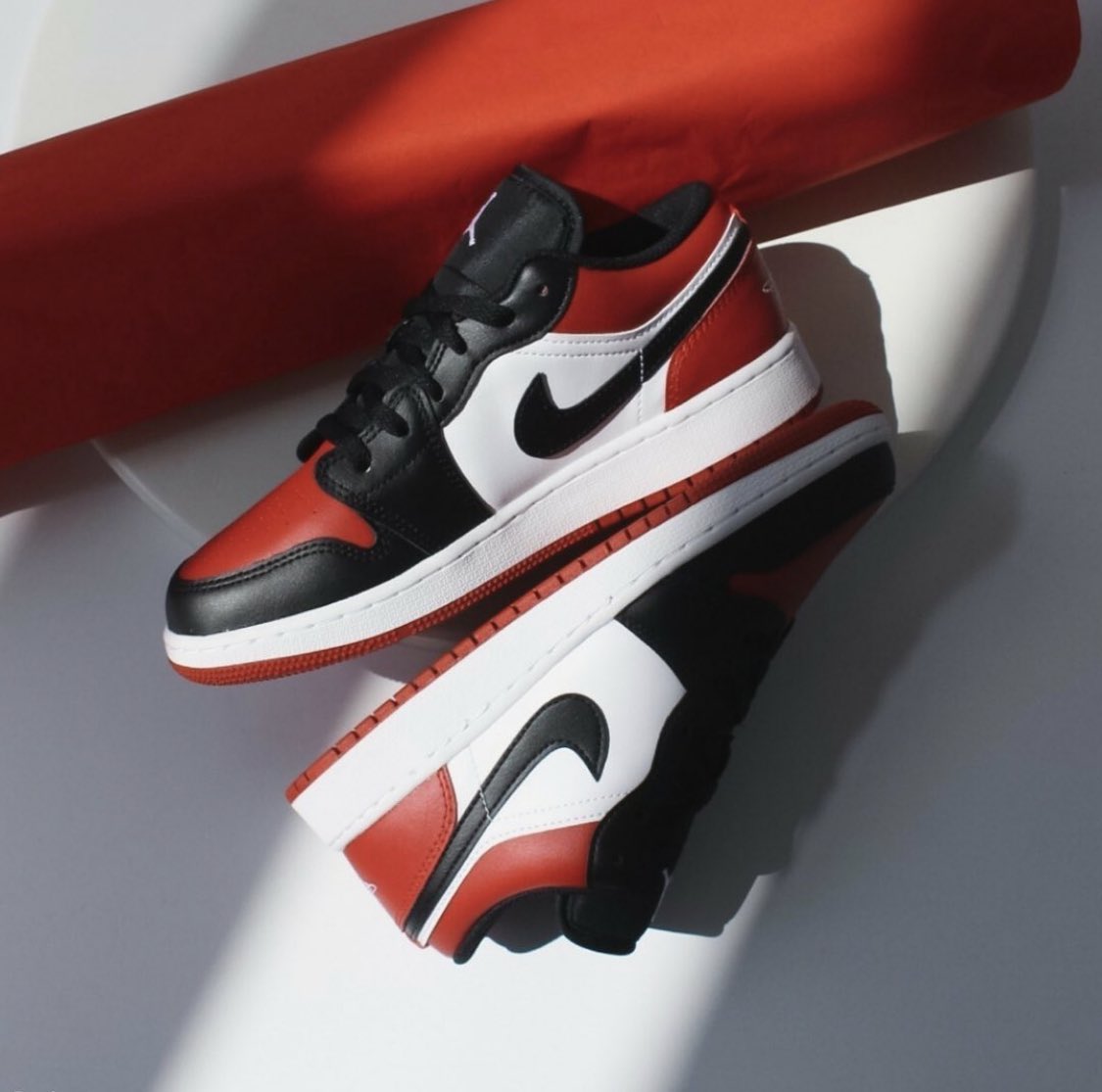 【27cm】Nike AJ1 Low "Bred Toe"