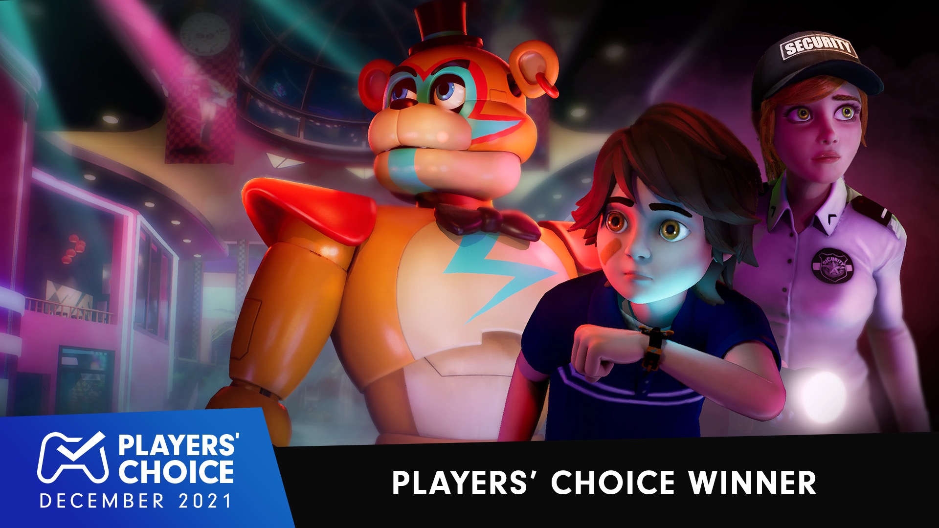 PlayStation on X: Congratulations to Five Nights at Freddy's: Security  Breach – the horror hit pulled in more than half of PS Blog readers' votes  to claim December's Players' Choice crown