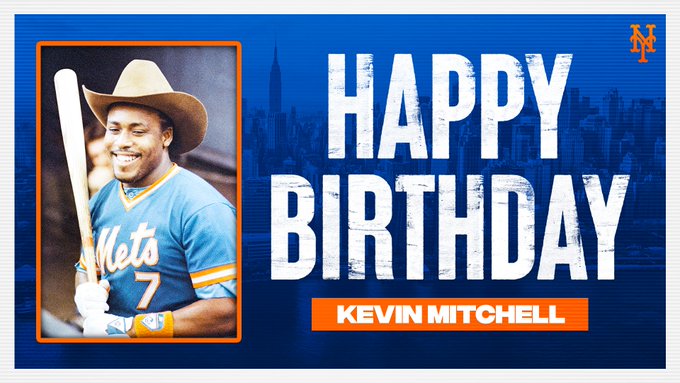 Happy birthday, Kevin Mitchell!  