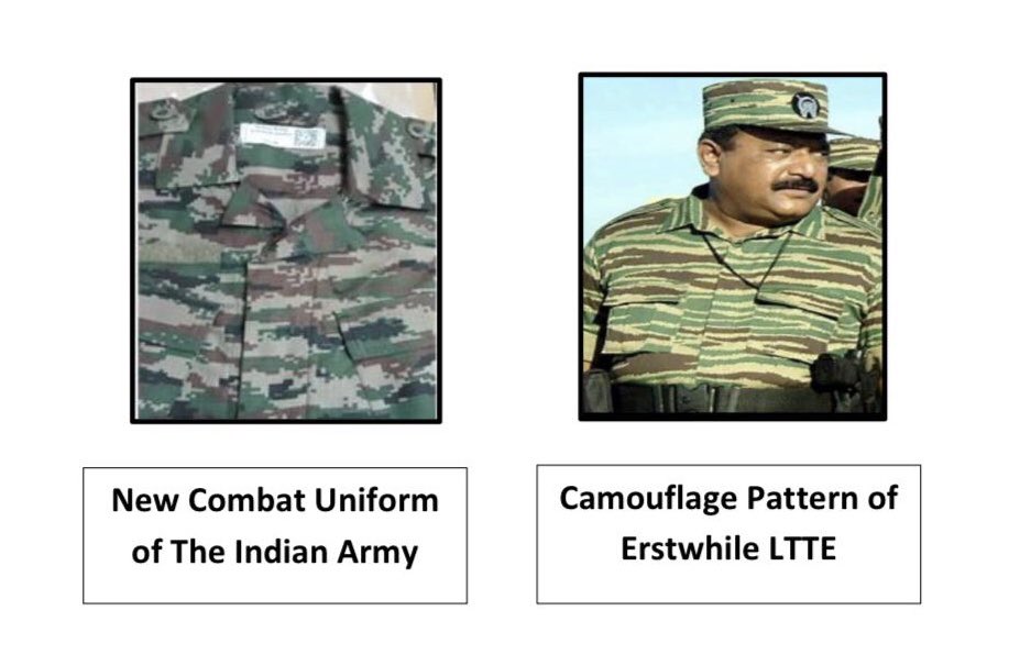 Major Gaurav Arya (Retd) on X: Indian Army is introducing a new combat  uniform on 15th Jan this year. Some people…ill-informed or downright  malicious are saying that the uniform resembles the LTTE