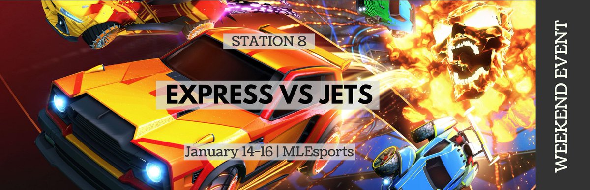 We are getting close to the Station. We got our ticket ready for when we arrive, do you? Looking forward to meeting up with the <a href="/JetsMLE/">Jets MLE</a> and <a href="/PiratesMLE/">Pirates MLE</a> 

#Express #Jets #Pirates #MLE #RocketLeague
