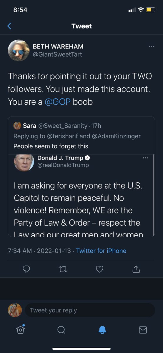 Sweet_Saranity's tweet photo. @terisharif @AdamKinzinger @GiantSweetTart Yeah I haven’t been on here 12 years and have 0 likes on any of my posts like you, what’s your point? The fact that I recently made an account is completely irrelevant but keep going, please https://t.co/fz0ljm6v2k
