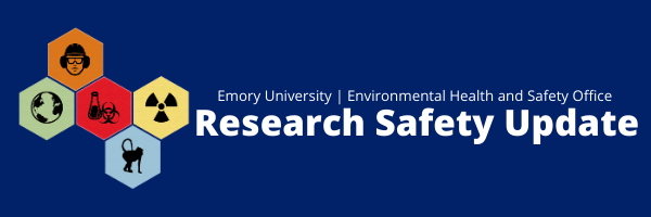 EmoryEHSO's tweet photo. Research Safety Update | 📢 Eye &amp; Face Protection; COVID-19 Booster Requirement; and Accessing EHS Assist! - https://t.co/gELvkoP5ZM https://t.co/7DC7N98B6f